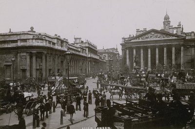 General View of The Royal Exchange by English Photographer